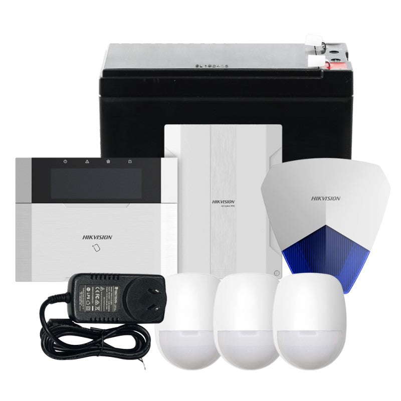 KIT {Panel+Keypad+3*PIR+PS}