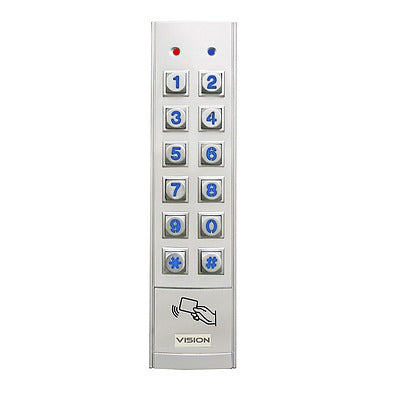External metal keypad