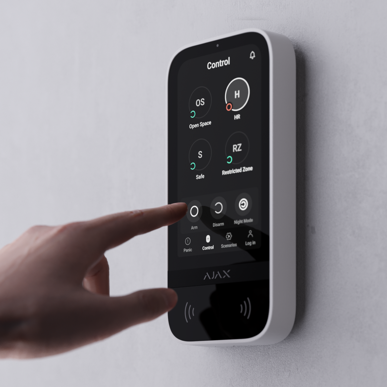 AJAX#58468-TouchScreen-BLACK