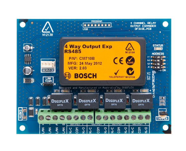 4 Way Relay Output Expansion