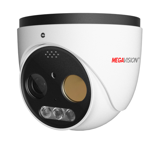 5MP, Thermal IP Turret Camera