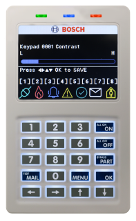Graphic Keypad with Smart Card