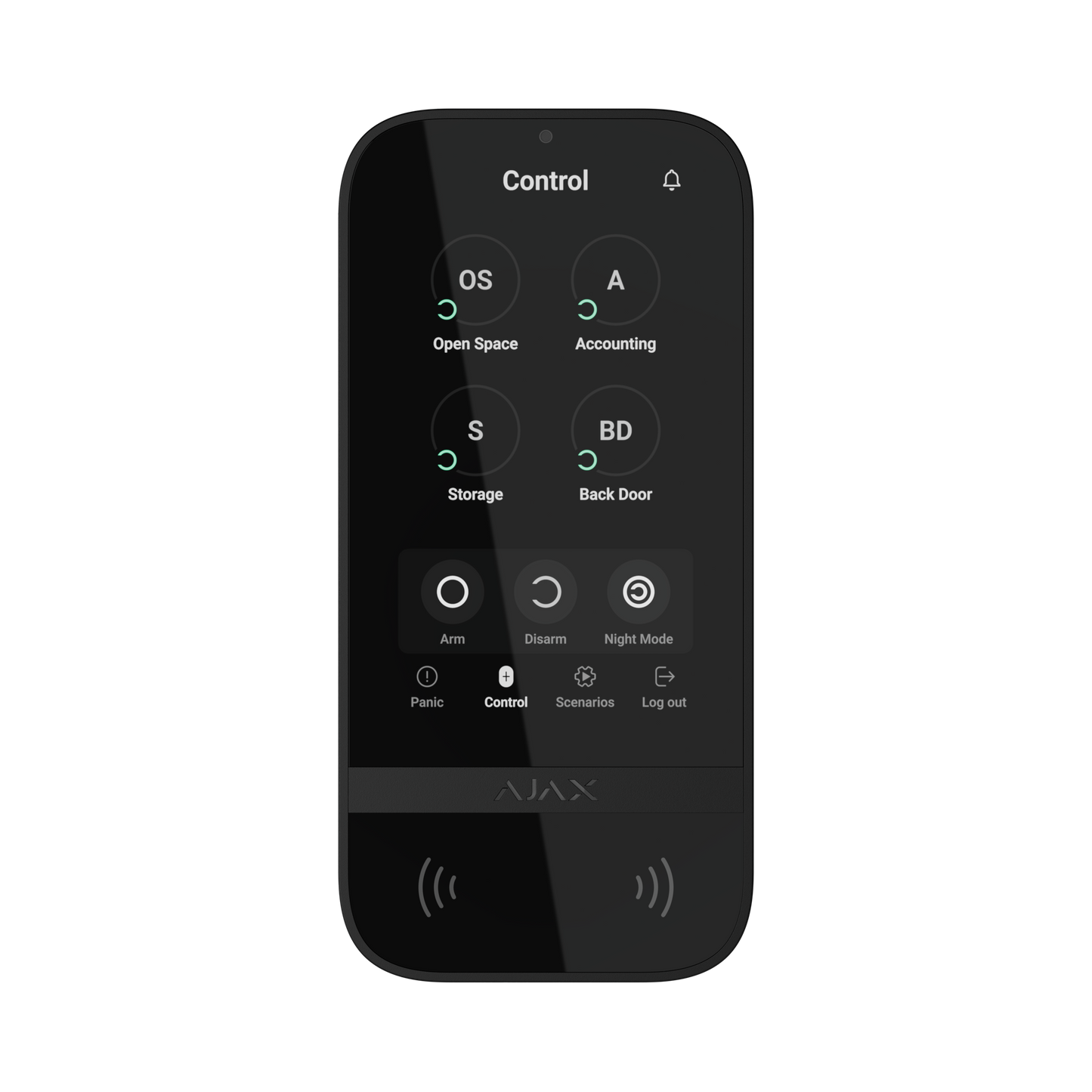 AJAX#58468-TouchScreen-BLACK