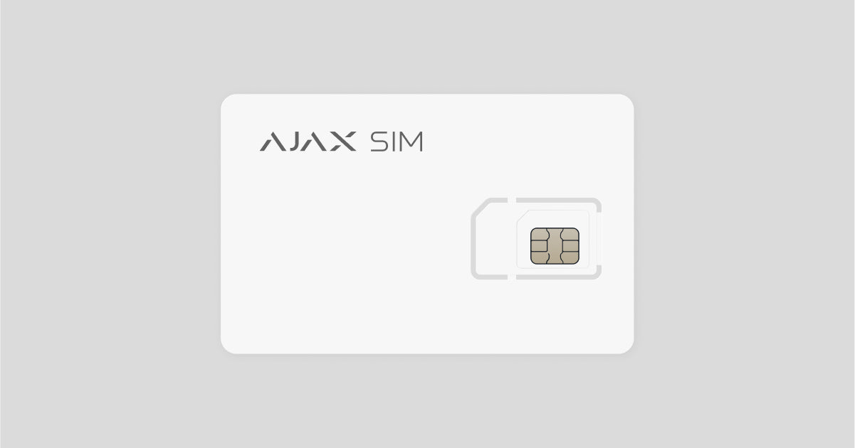 AJAX#SimCard